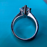 انگشتر نقره زنانه کد 354