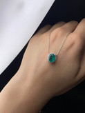 گردنبند نقره زنانه کد 682