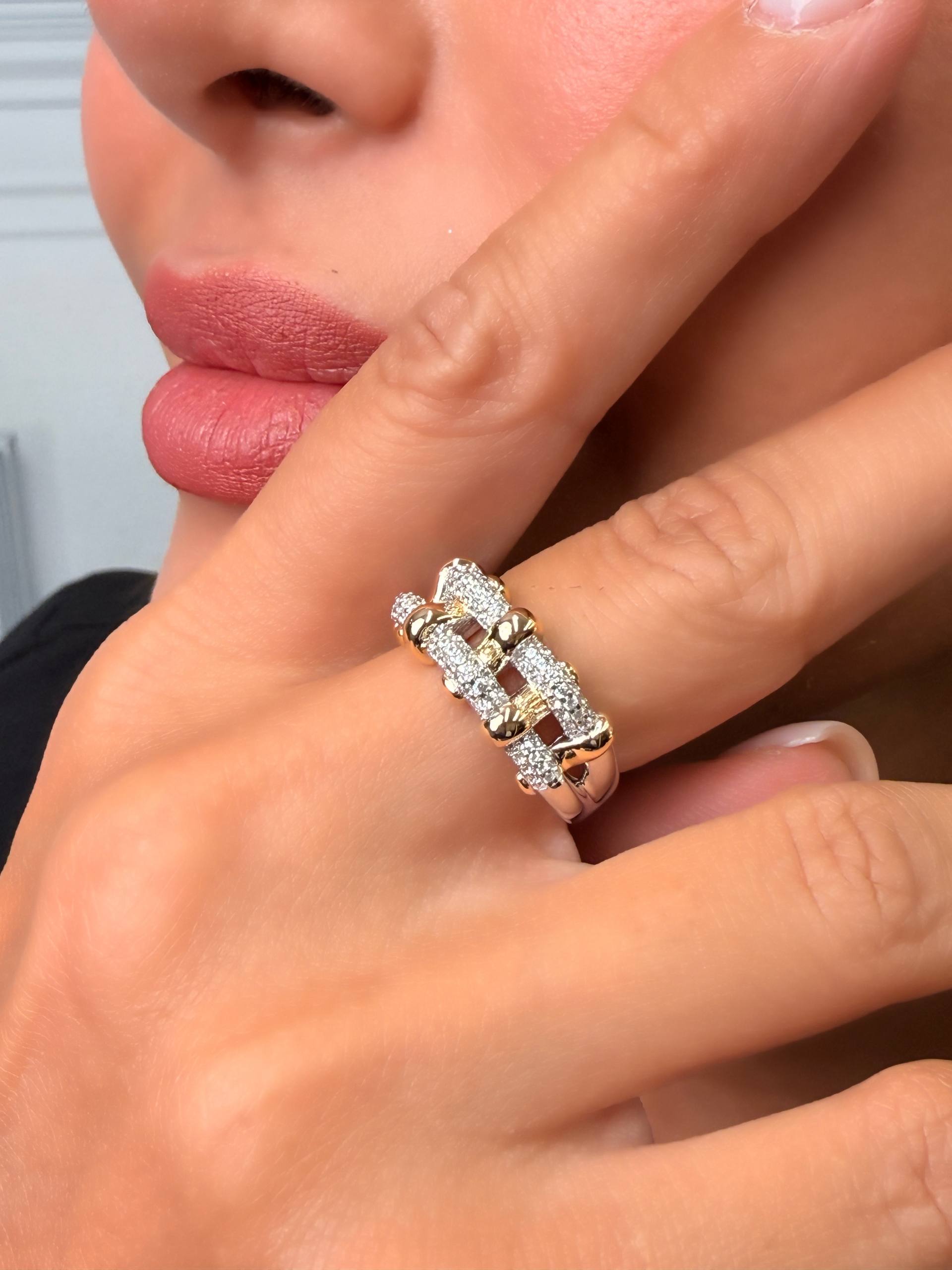 انگشتر نقره جواهری برندتیفانی tiffany کد ۱۴۷۴ vip
